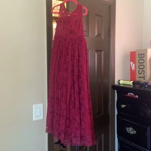 Burgundy Formal Dress